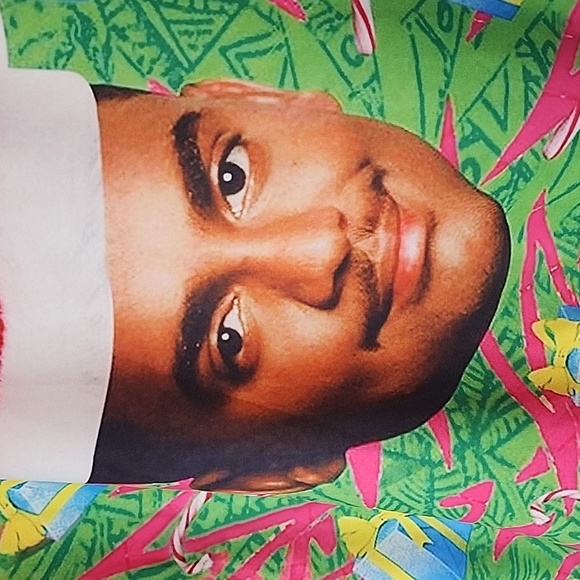 Ugly Christmas Sweatshirt, Carlton from The Fresh Prince of Bel Air, sz L - Picture 2 of 6